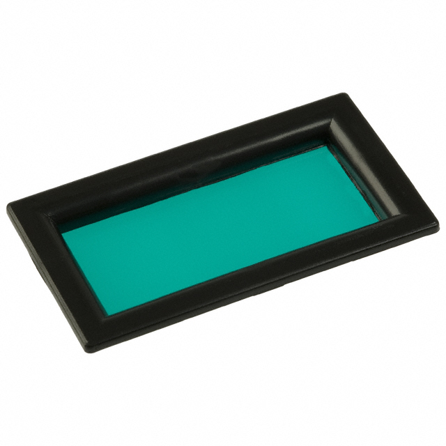 【6301060】LED DISPLAY BEZEL BLK W/GRN LENS