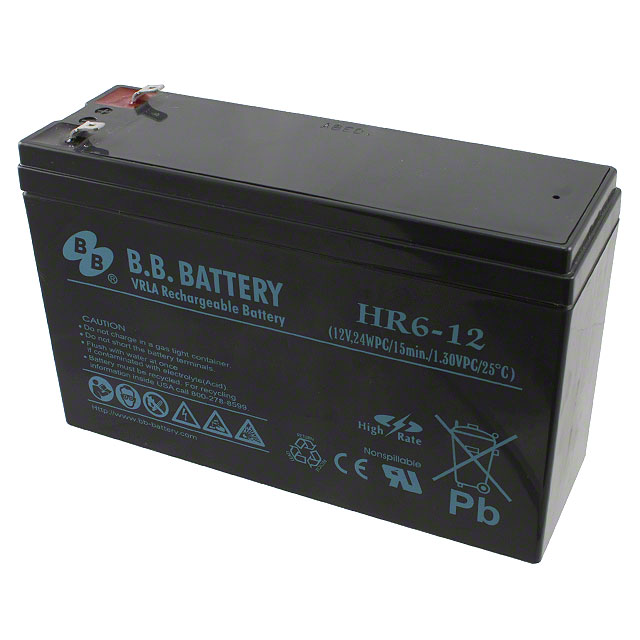 BATTERY LEAD ACID 12V 5.5AH【HR6-12-T1】