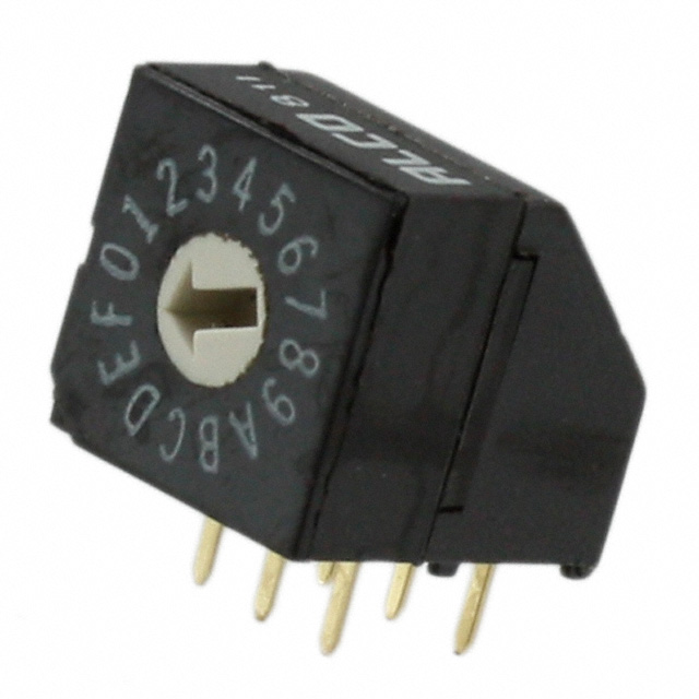 SW ROTARY DIP HEX COMP 0.4VA 20V 1825008-3 ALCOSWITCH