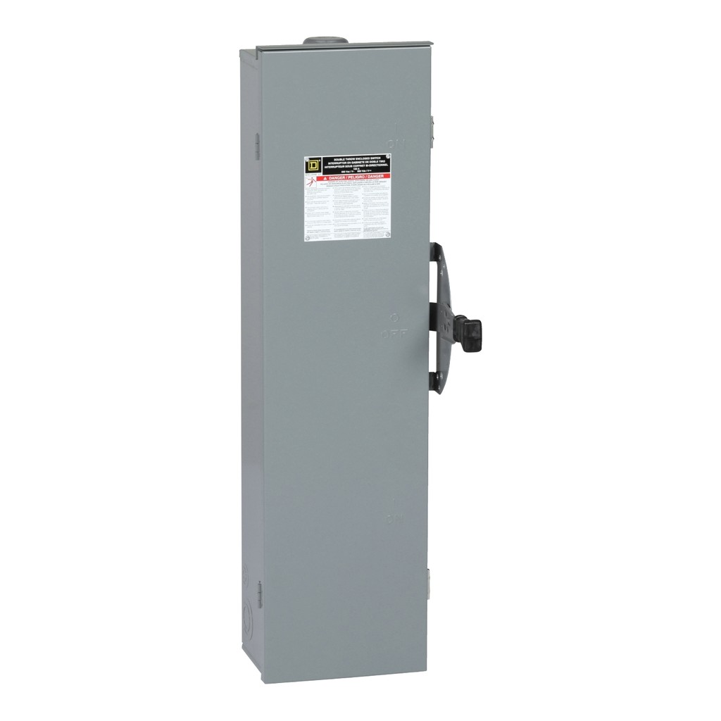 【DT363RB】SWITCH FUSIBLE DT 600VAC 100A 3P