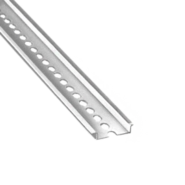 DIN RAIL 35MMX7MM SLOTED 39" ALU【BAA1000】