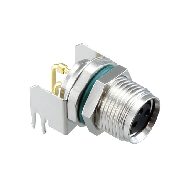 【M8S-03PFFR-SF8001】CONN RCPT FMALE 3POS GOLD SOLDER