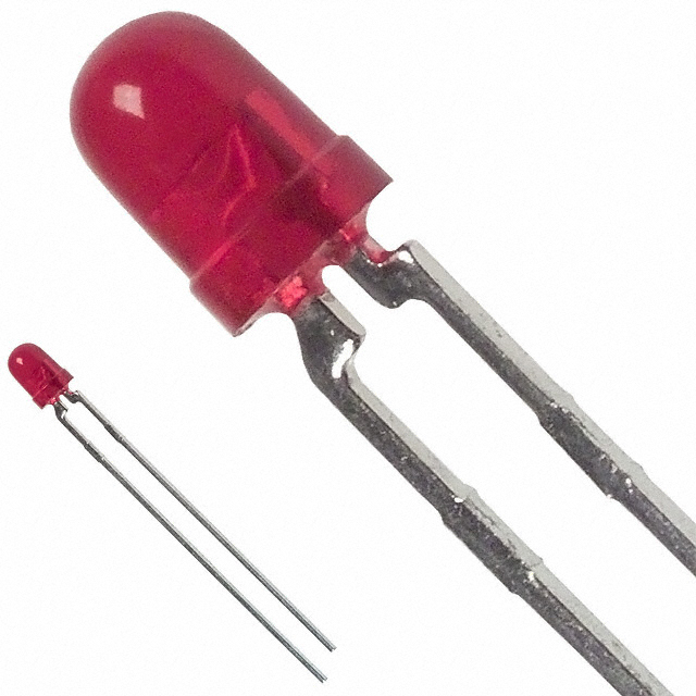 【HLMP-1700】LED RED DIFFUSED T-1 T/H