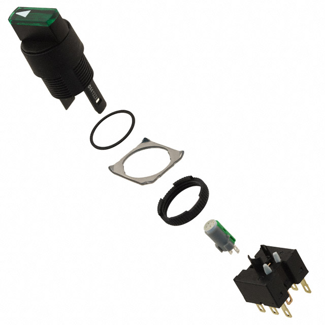 【A165W-T3MG-24D-2】SWITCH SELECT 3POS DPDT 5A 125V
