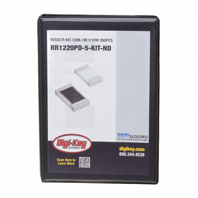 【Q1972630】RESISTOR KIT 10-91 1/10W 390PCS