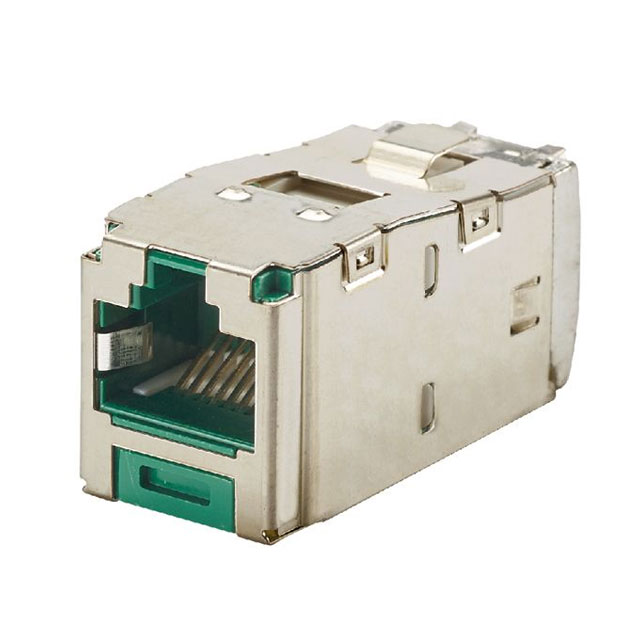 【CJS6X88TGGRY】MINI-COM MODULE, CAT 6A, SHIELDE