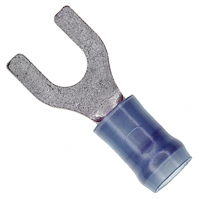 【32060】CONN SPADE TERM 14-16AWG #10 BLU