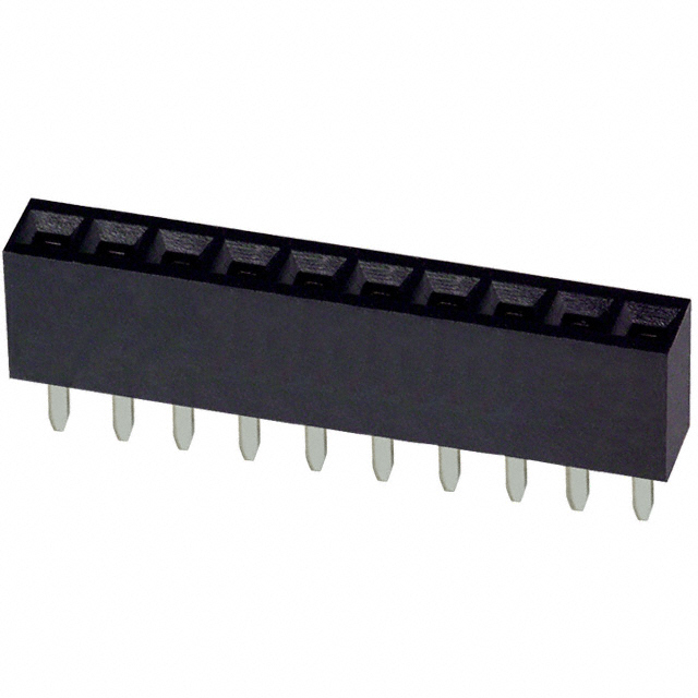 【PPTC101LFBN】CONN HDR 10POS 0.1 TIN PCB