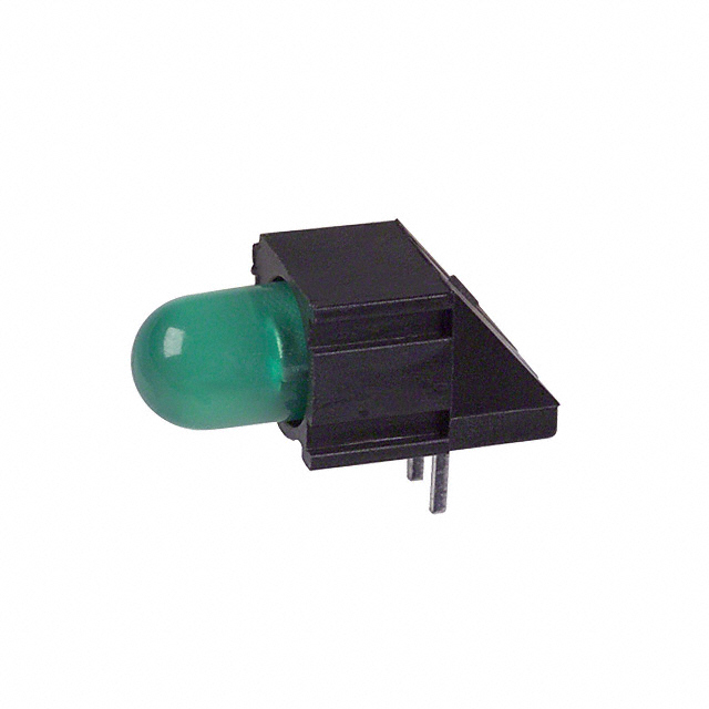 【SSF-LXH100MGD】LED CBI 5MM GRN RA PC MNT