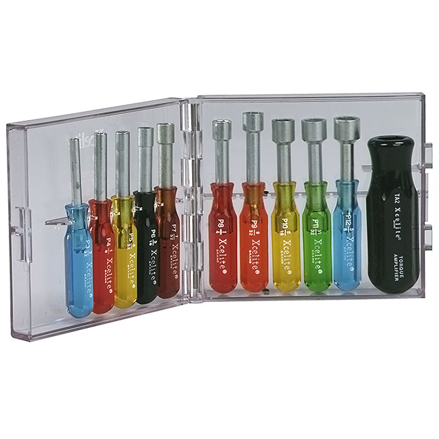 【PS120V】NUT DRIVER SET W/CASE 11PC