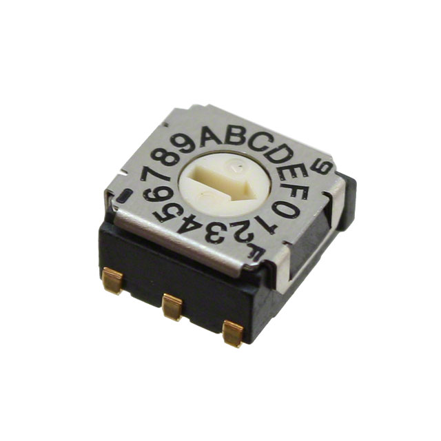 【SH-7070TA】SW ROTARY DIP HEX COMP 0.1A 5V [digi-reel品]