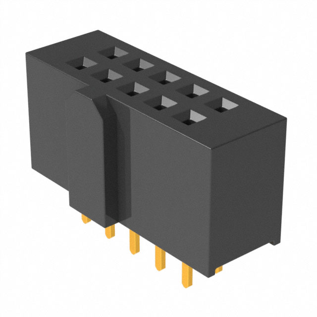 【SFH11-PBPC-D05-ST-BK】CONN HDR 10POS 0.1 GOLD PCB