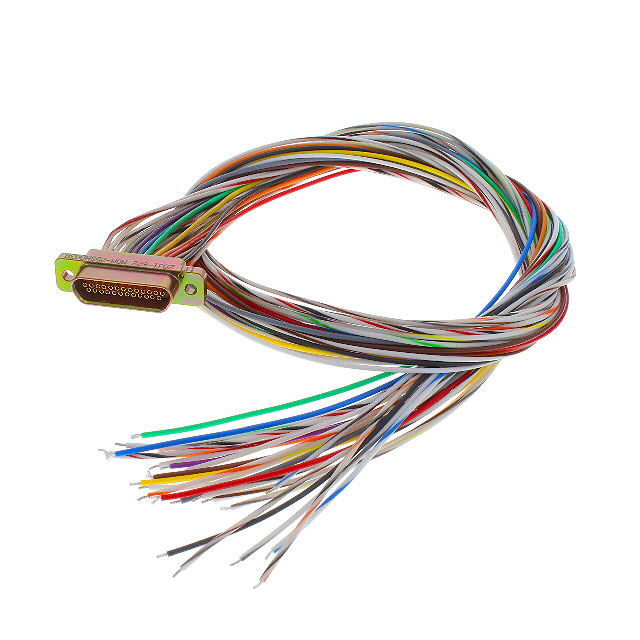 【MDM-25SH003B】CABLE ASSY D-MIC-D 25P 457.2MM