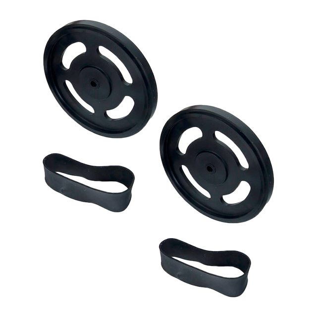 WHEEL KIT PAIR 2.56" DIA SPLINE【240-040】