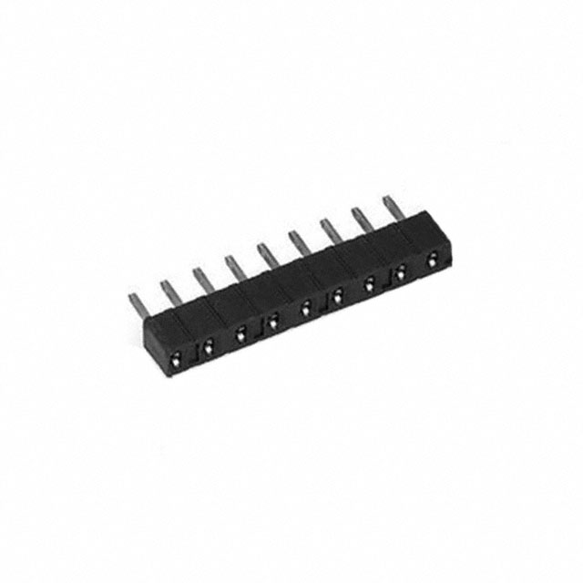 CONN RCPT 9POS 0.1 GOLD PCB【929870-01-09-RA】