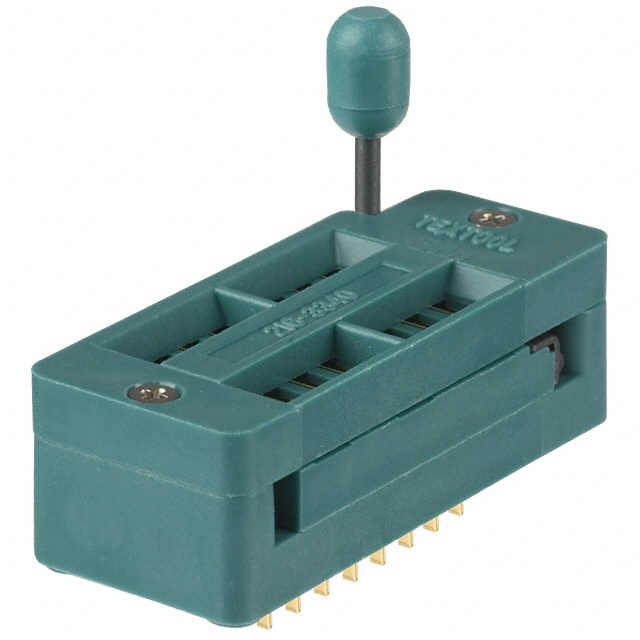 【216-3340-00-0602J】CONN IC DIP SOCKET ZIF 16POS GLD