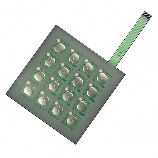 SWITCH KEYPAD 16KEY 0.02A 24V【FMBN16BE】
