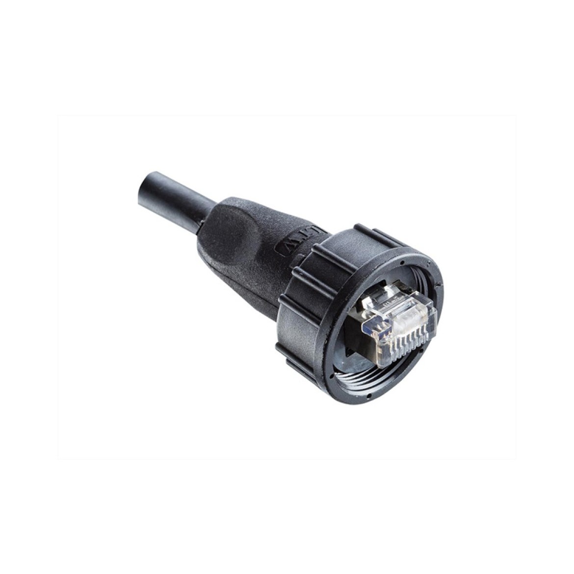【RCP-5SBMMM-SLM7B25】RJ45, MIDDLE SIZE, PLASTIC SHIEL[バルク]