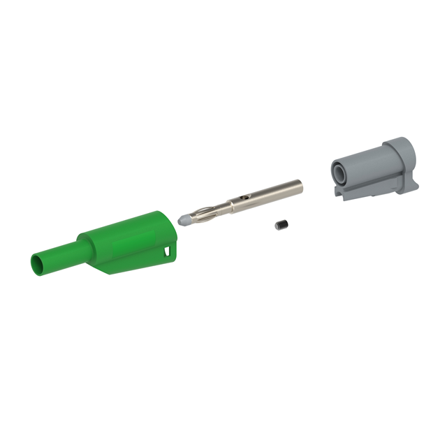 【CT2631-5】CONN BANANA PLUG STACK SCREW GRN