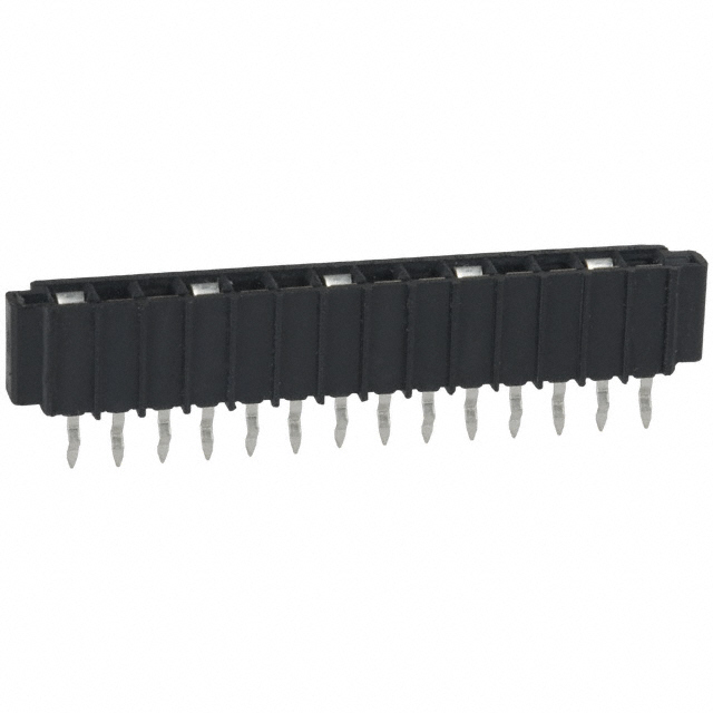 【6-520315-4】CONN FFC VERT 14POS 2.54MM PCB