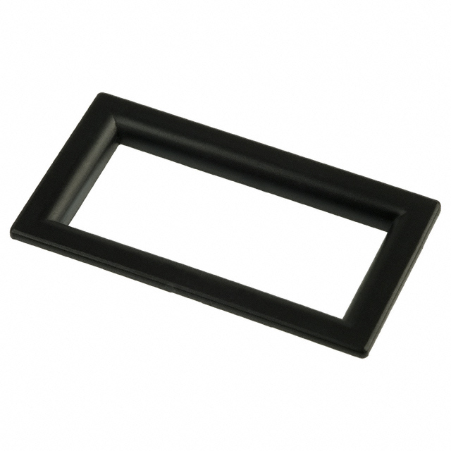 【6301010】LCD DISPLAY BEZEL BLK W/CLR LENS