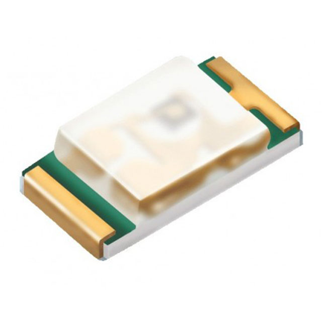 【19-213/GVC-AMNB/3T】LED GREEN CLEAR 2SMD