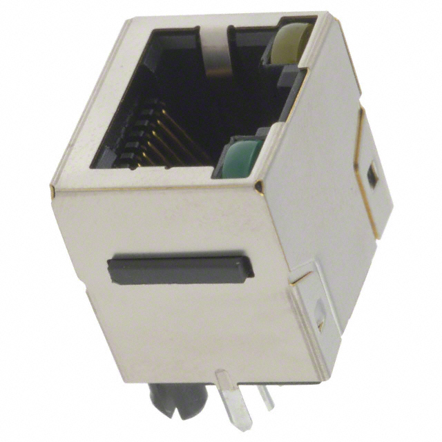 【RJHSE3381】CONN MOD JACK 8P8C VERT SHIELDED