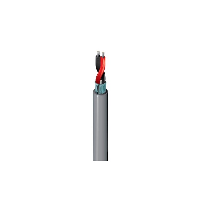 CABLE 2COND 22AWG GRAY SHLD FOOT【9451 008500】