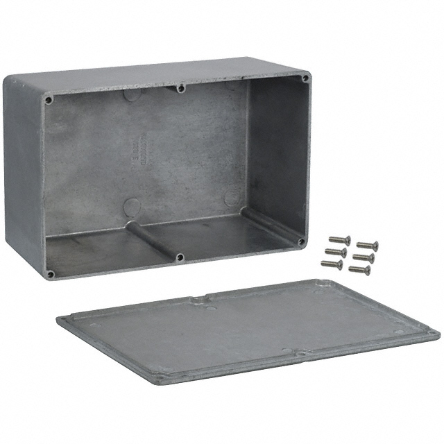 【1590E】BOX ALUM UNPTD 7.4"L X 4.72"W