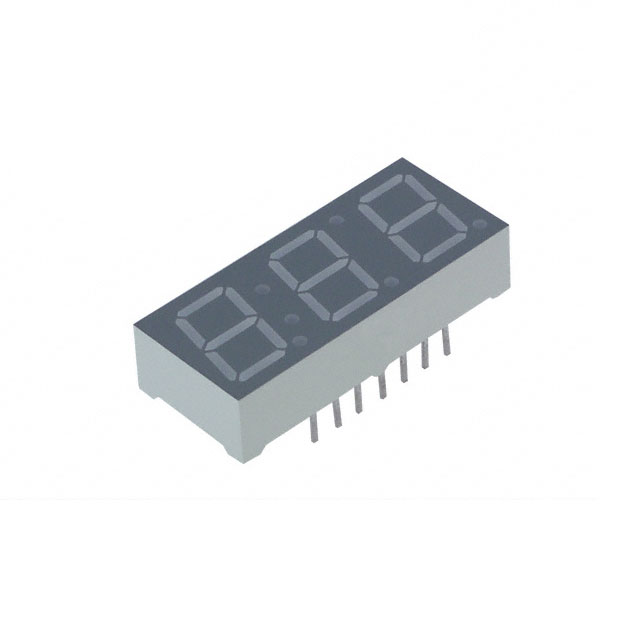 DISPLAY 7SEG 0.39" TRP RED 16DIP【LTC-4624JR】