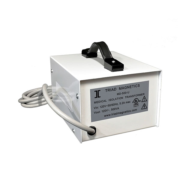 【MD-500-U】XFRMR MED GRADE ISOL 120V 500VA
