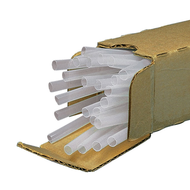 【HSTTT04-48-Q】HEATSHRINK 0.038" X 4' WHT/TRANS