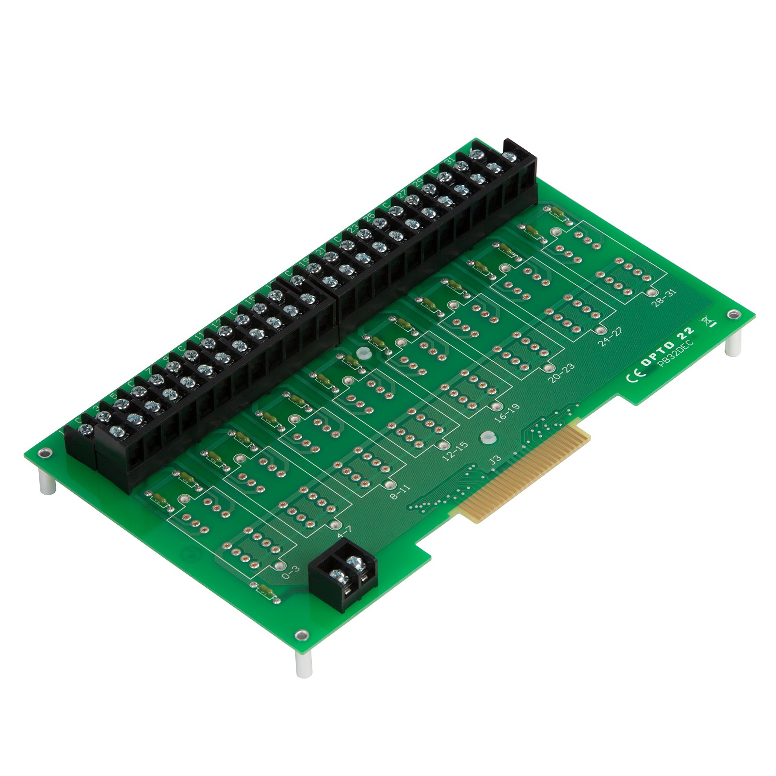 【PB32DEC】QUAD PAK 8-MODULE POSITION RACK