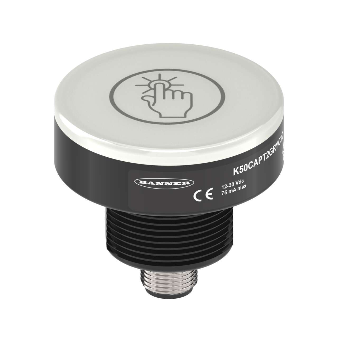【K50CABT2GWHQ】K50 COMPACT SERIES: 2-COLOR TOUC