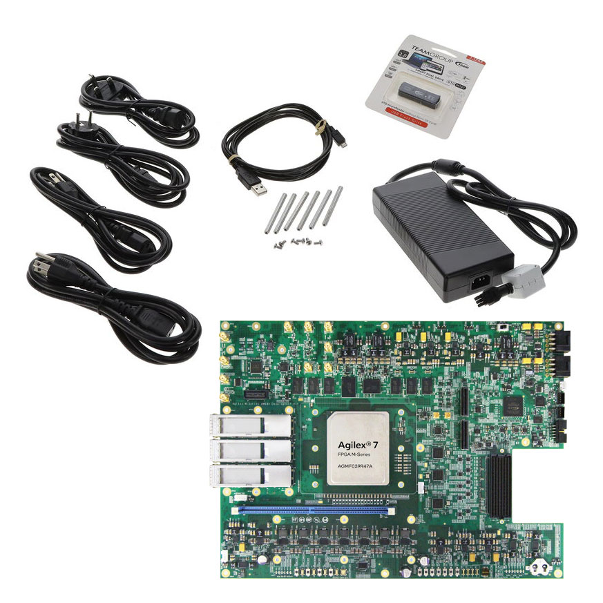 【DK-DEV-AGM039EA】AGILEX 7 M SOC HBM2E EVAL BRD[箱]