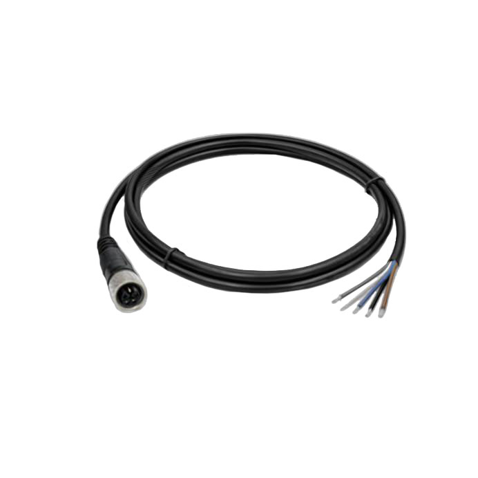 【OPT1-M12C-5FL-200】M12 CABLE 5P L-CODE FEMALE TO FR[バルク]