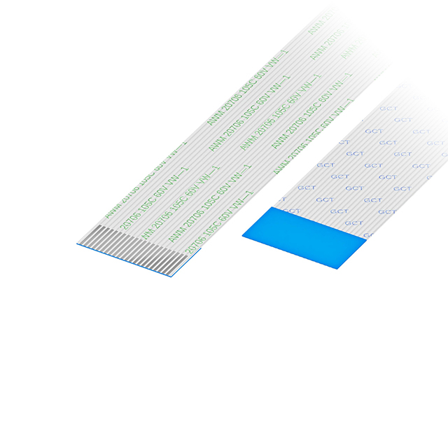 【05-50-D-0304-A-4-06-4-T-HF】0.5MM PITCH FLAT FLEX CABLE, 50