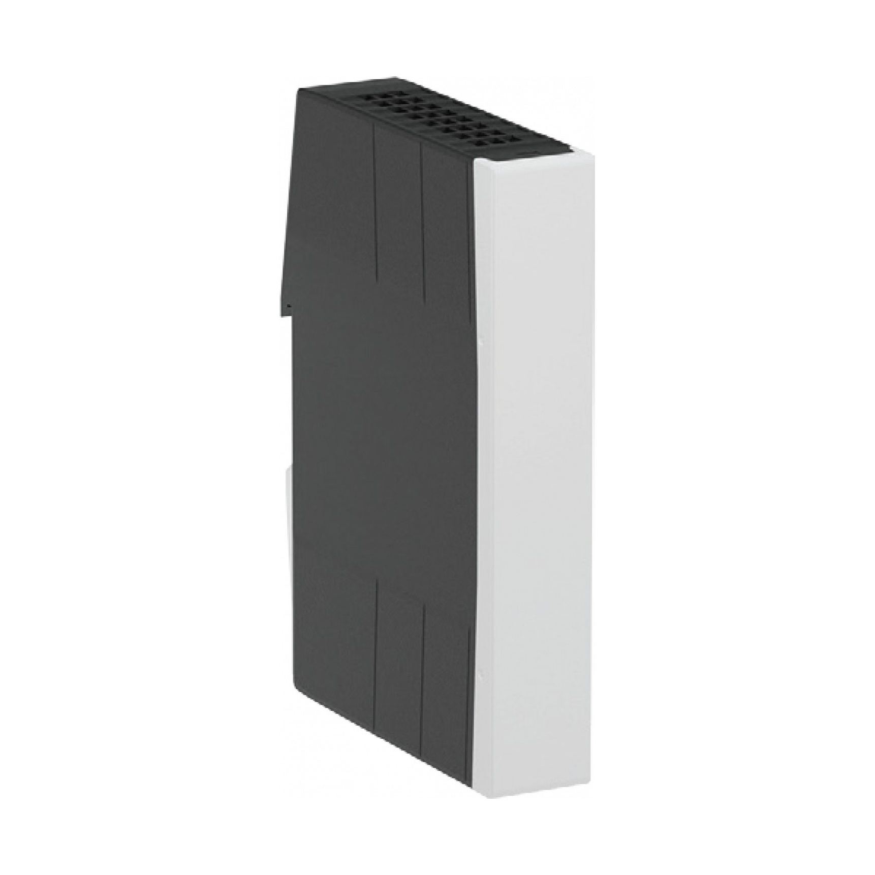 【KV4603】DIN ENCLOSURE, 12.5MM WIDTH, BLA