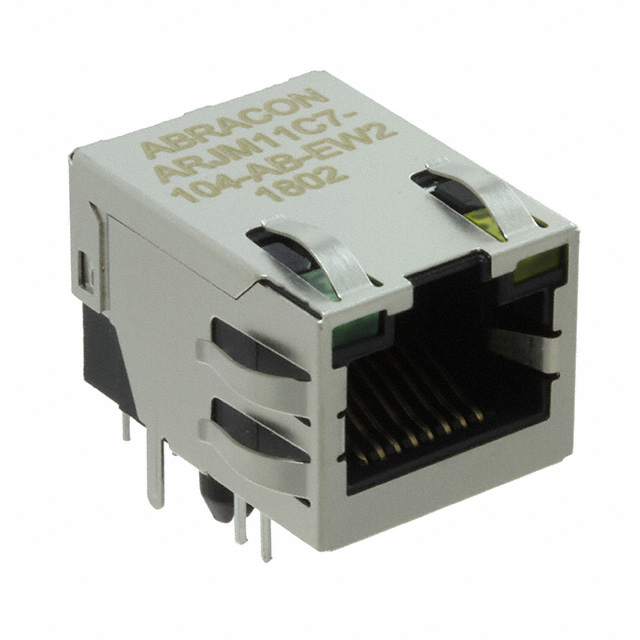 【ARJM11C7-104-KB-EW2】CONN JACK 1PORT PCB