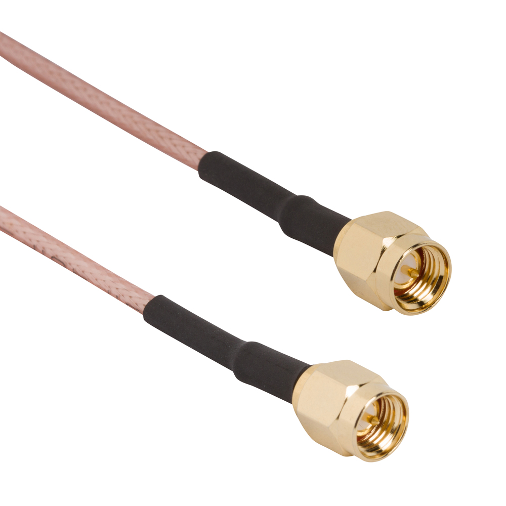 【135101-01-M3.00】SMA STRAIGHT PLUG TO SMA STRAIGH