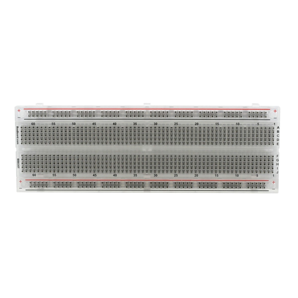 【BB830T】BREADBOARD TRANSPARENT 830PT