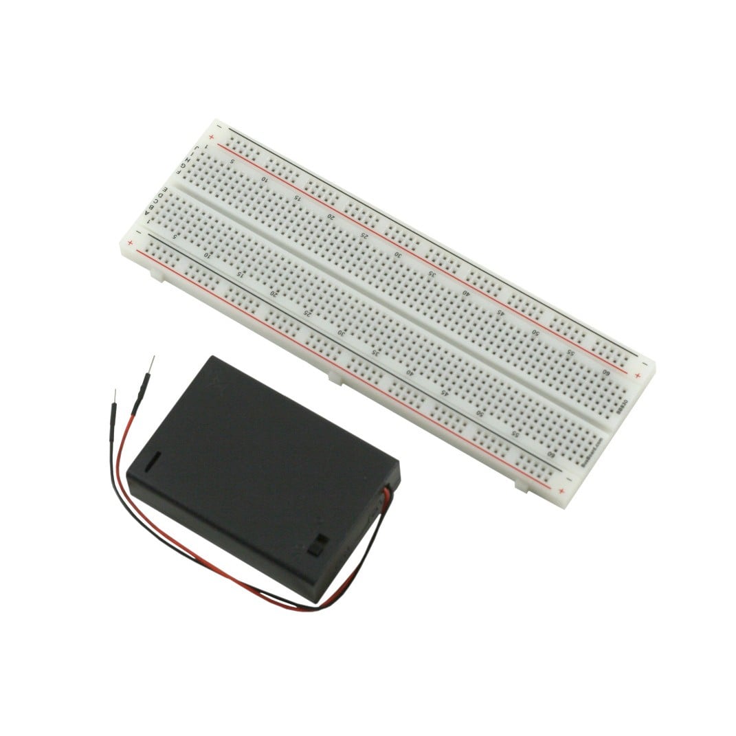 【KIT-BB830+PW3】BB830 BREADBOARD+3XAA BATT PACK