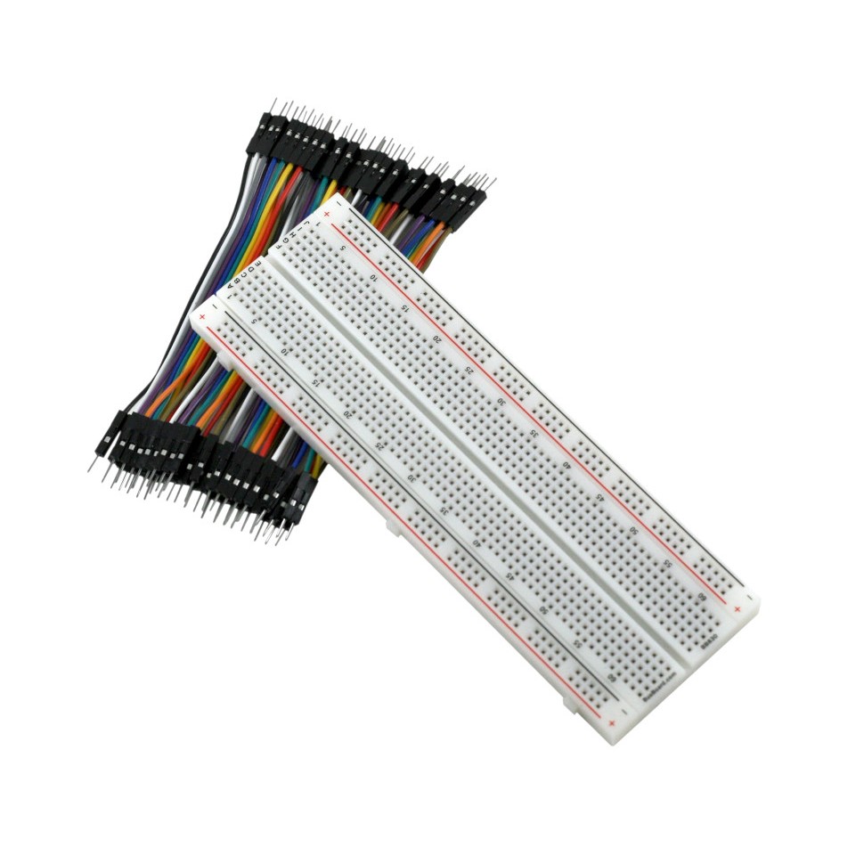 【KIT-BB830+ZW】BB830 BREADBOARD+ZIPWIRE10CM KIT
