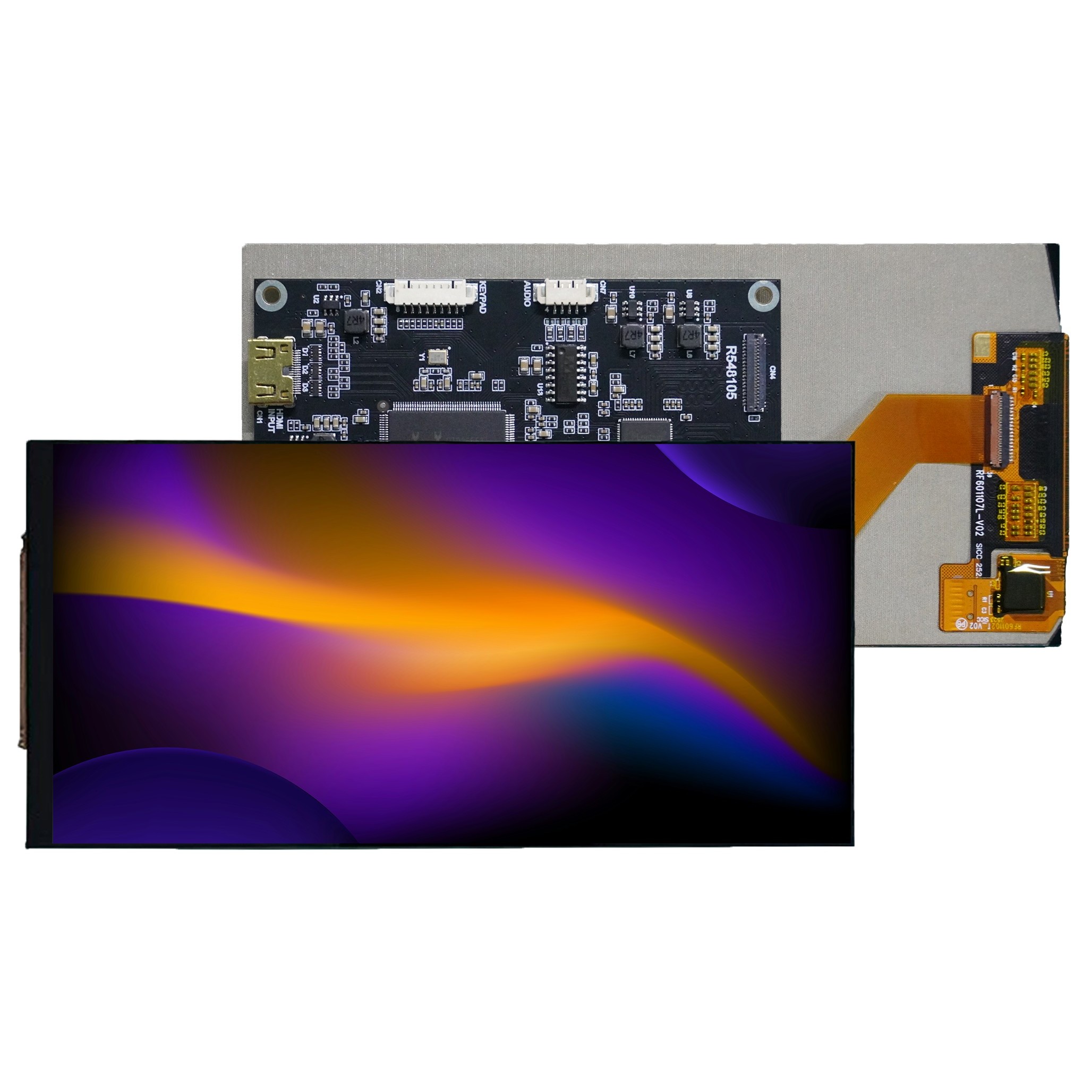 【4DHDMI-60-1080-2160-CT-NM-600】HDMI DISPLAY 6.0", 1080X2160 PIX