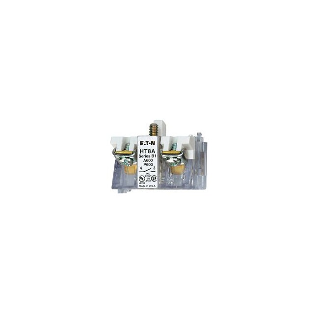 【HT8A】CONTACT BLOCK, CLEAR, 1NO, 30 MM