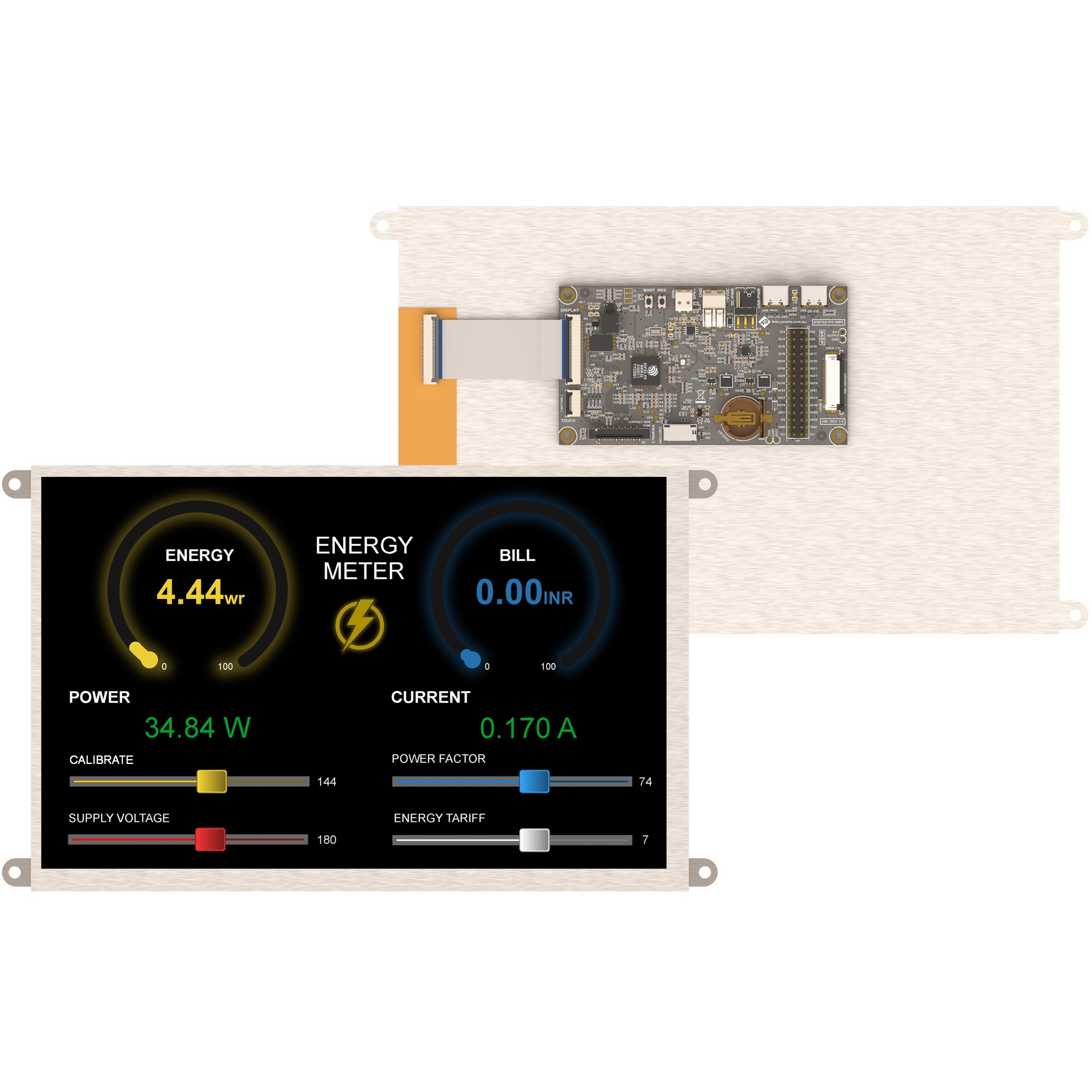 【ESP32-P4-101】10.1", 1280X800 PIXELS, SLIM INT