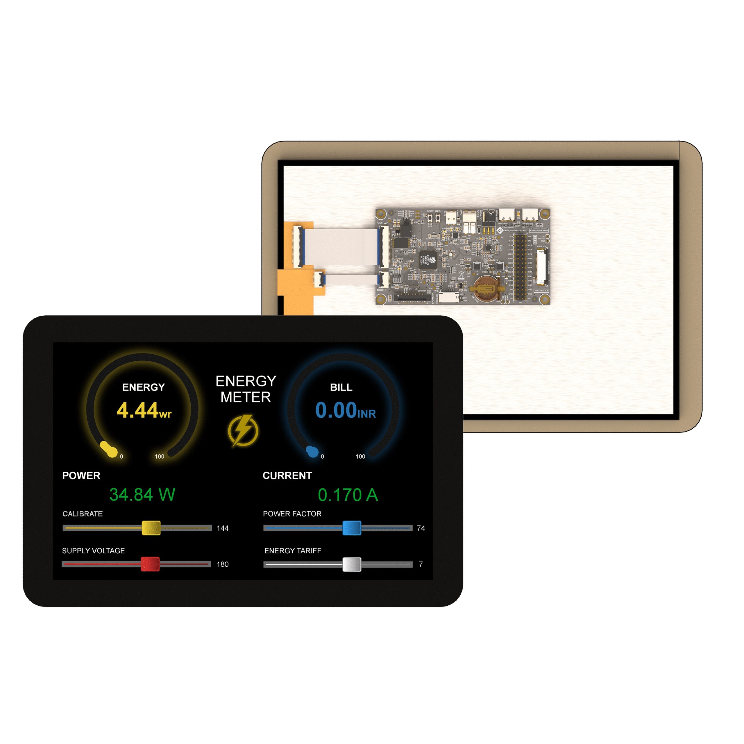【ESP32-P4-101CT-CLB】10.1", 1280X800 PIXELS, SLIM INT
