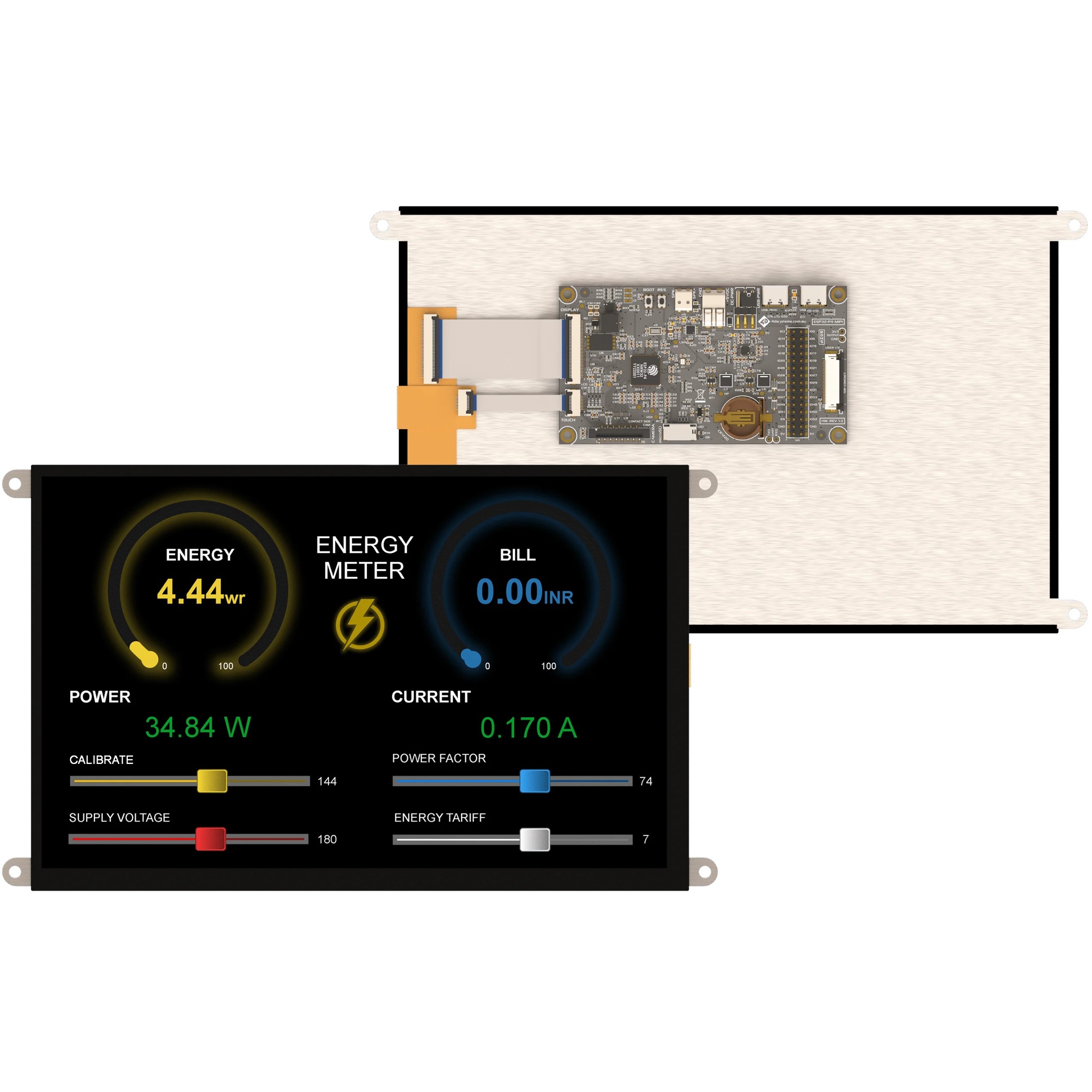 【ESP32-P4-101CT】10.1", 1280X800 PIXELS, SLIM INT
