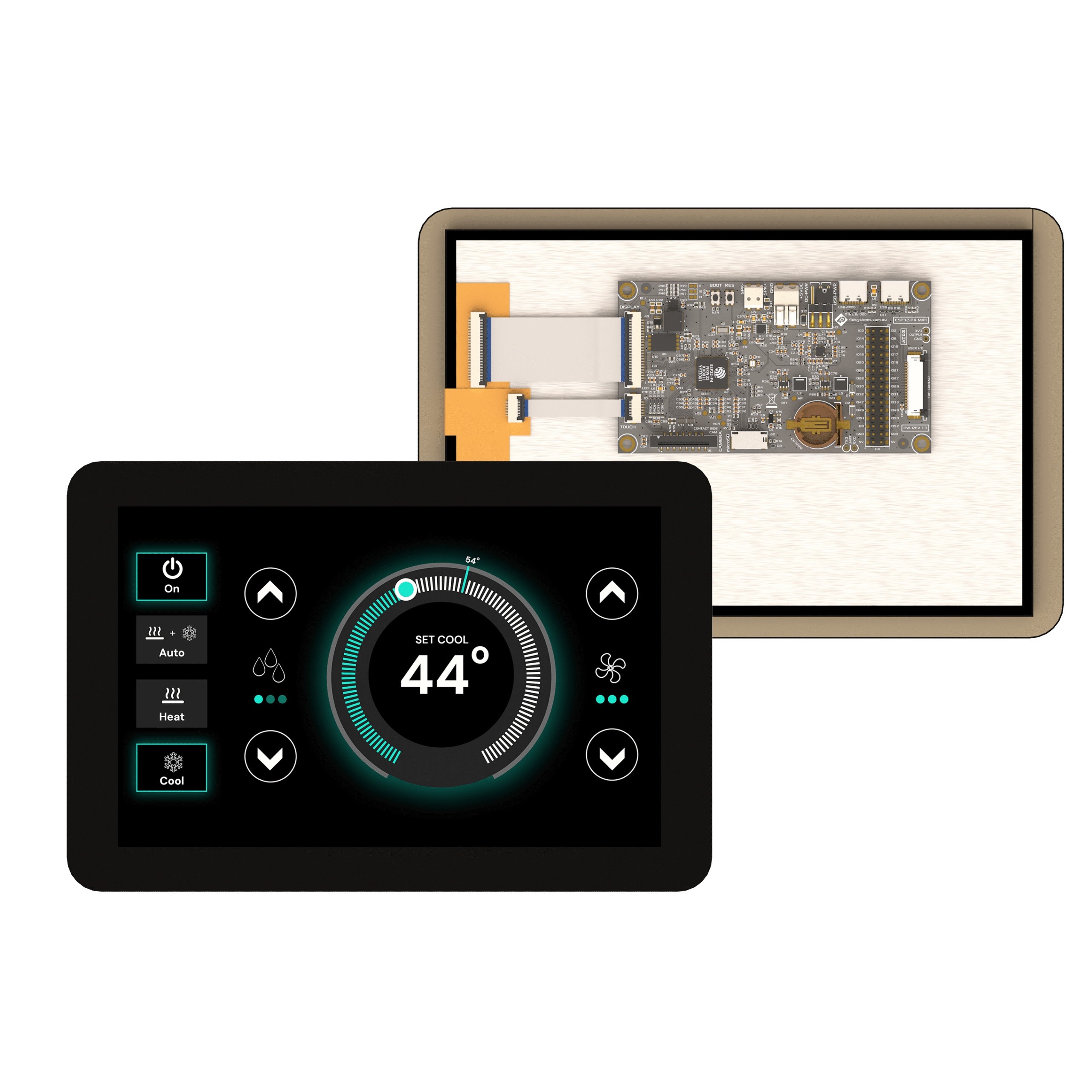 【ESP32-P4-80CT-CLB】8.0", 1280X800 PIXELS, SLIM INTE