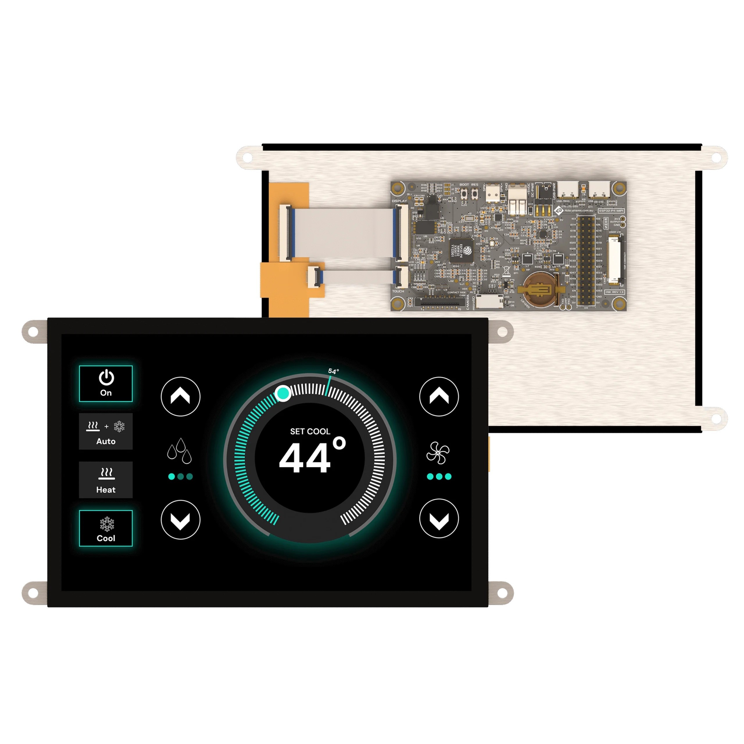 【ESP32-P4-80CT】8.0", 1280X800 PIXELS, SLIM INTE